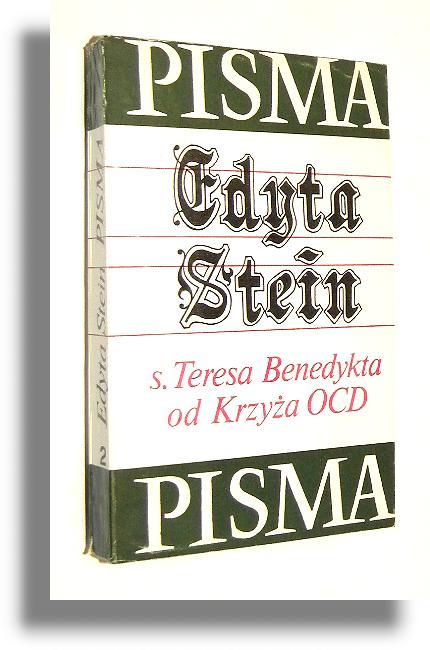 PISMA [2] Listy 1916-1942 - Stein, Edyta [S. Teresa Benedykta od Krzya]