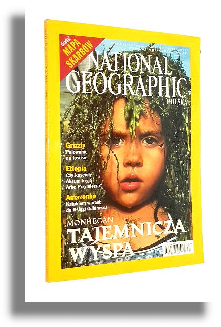 NATIONAL GEOGRAPHIC 7/2001: Mapa skarbw * Grizzly * Aksum * Skarby Hawany * Monhegan * Kwezal * Marco Polo III * Cieszyn - National Geographic Society