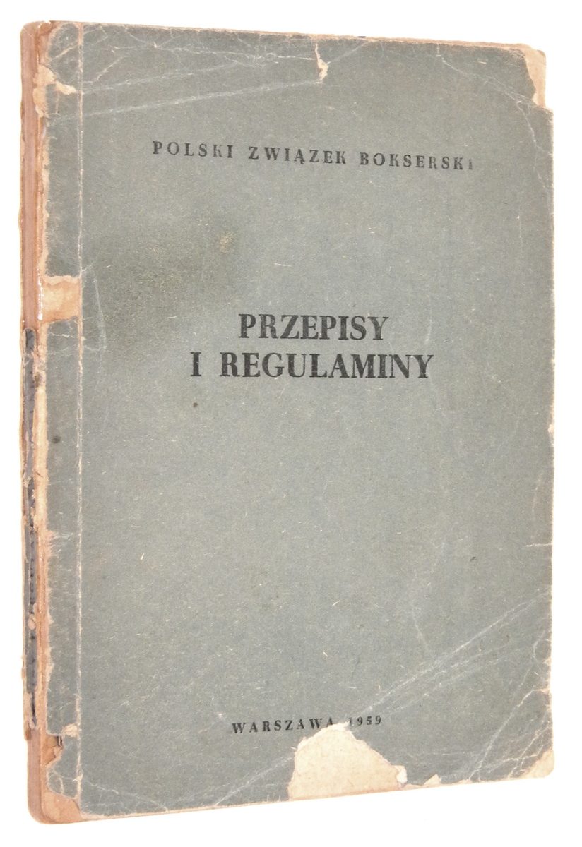 PRZEPISY i REGULAMINY - Polski Zwizek Bokserski