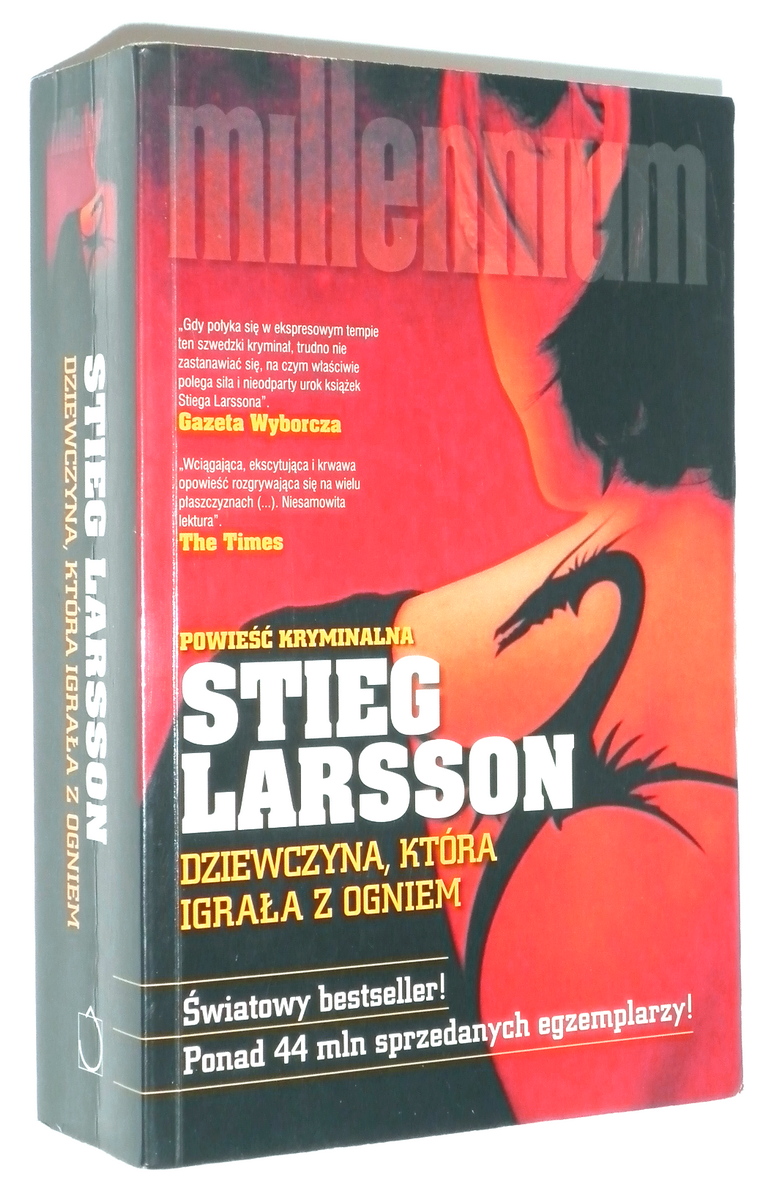 MILLENNIUM [2] Dziewczyna, ktra igraa z ogniem - Larsson, Stieg