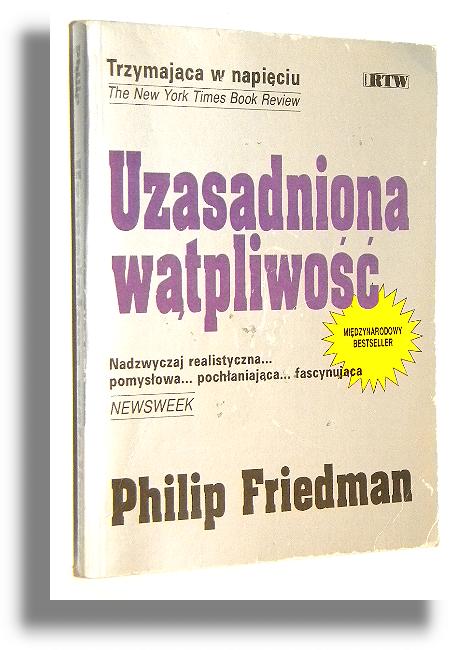 UZASADNIONA WTPLIWO - Friedman, Philip