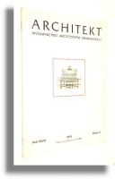 ARCHITEKT: Przestrzeń teatru. Rok XXVII, 1991, zeszyt 3 - Stowarzyszenie Architektów Polskich