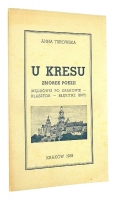 U KRESU: Zbiorek poezji w trzech cyklach [1938] - Turowska, Anna
