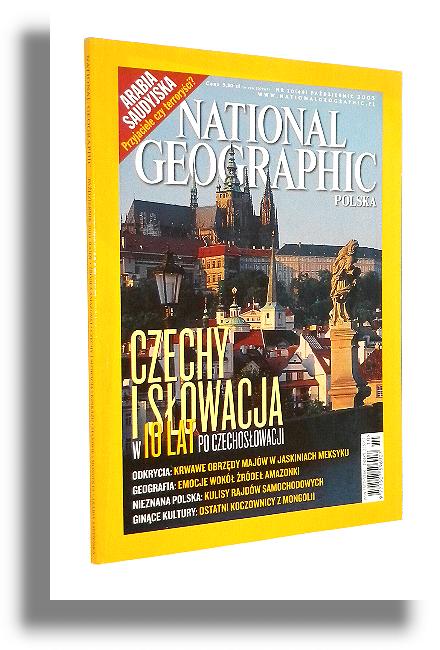 NATIONAL GEOGRAPHIC 10/2003: Rajdy * Źródła Amazonki * Czechy i Słowacja * Kinkażu * Majowie * Mongolia * Arabia Saudyjska - National Geographic Society