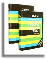 OXFORD ADVANCED LEARNER'S DICTIONARY OF CURRENT ENGLISH: Revised and updated [1-2] Słownik angielsko-angielski dla zaawansowanych - Hornby, A. S. * Cowie, A. P.