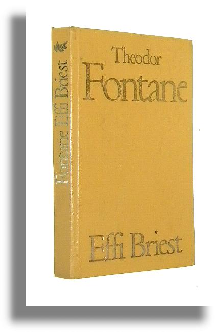 EFFI BRIEST - Fontane, Theodor
