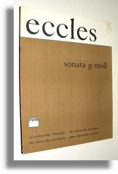 SONATA g-moll - Eccles, Henry