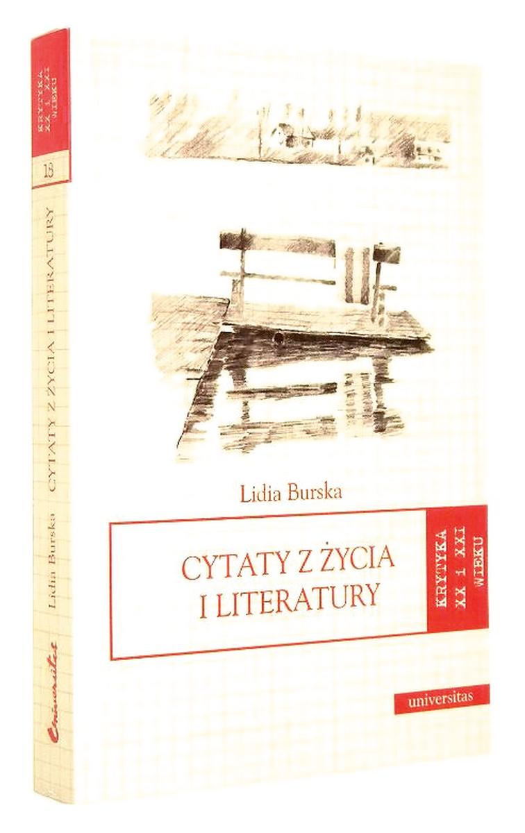 CYTATY Z YCIA I LITERATURY - Burska, Lidia