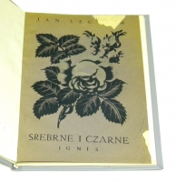 SREBRNE I CZARNE [Ignis 1924] - Lechoń, Jan