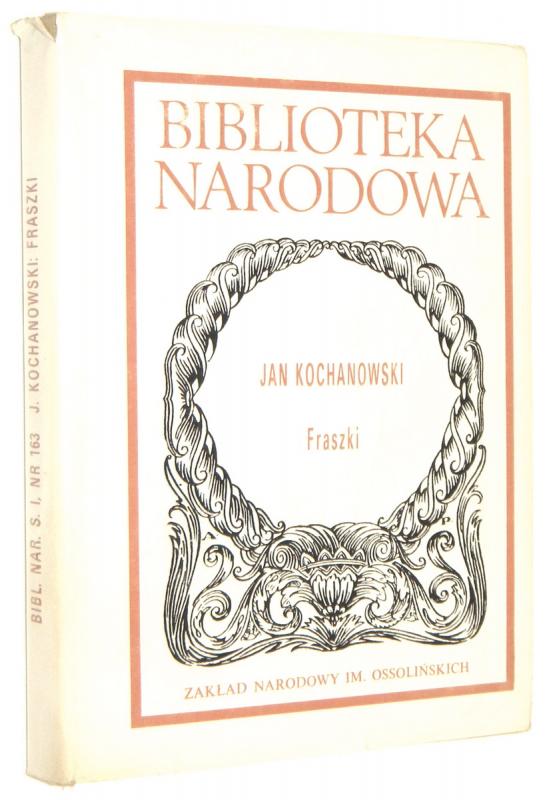 FRASZKI - Kochanowski, Jan