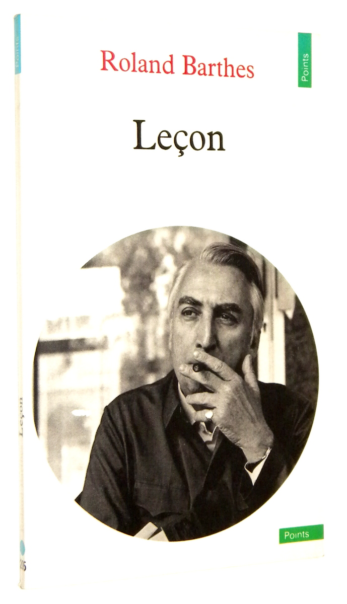 LECON - Barthes, Roland