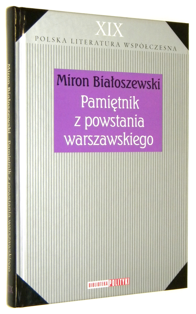 PAMITNIK z POWSTANIA WARSZAWSKIEGO - Biaoszewski, Miron