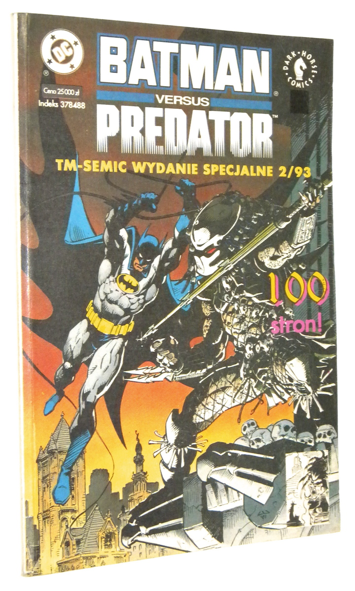 BATMAN versus PREDATOR: Wydanie specjalne 2/93 - Dark Horse Comics